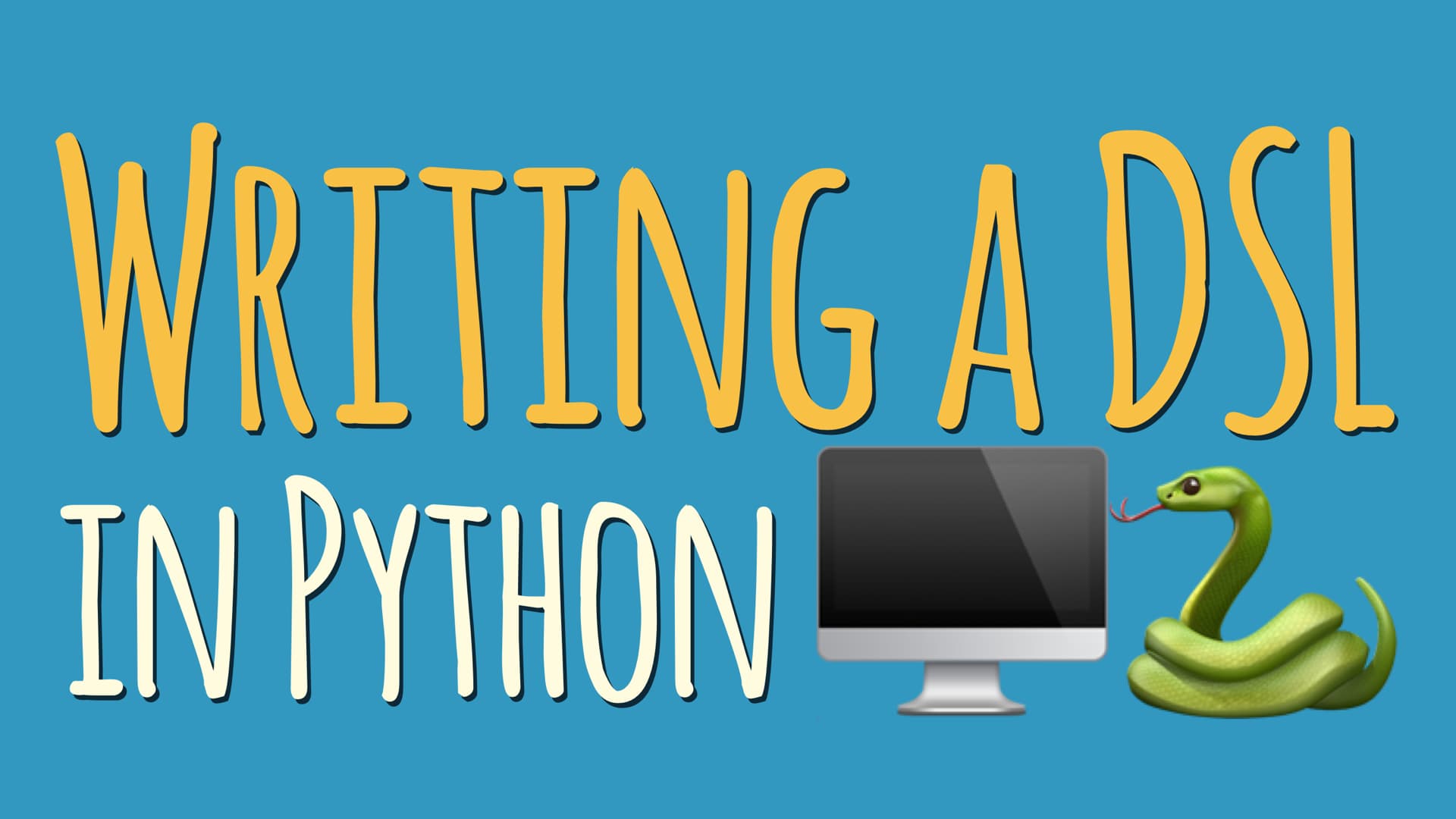 Writing a Domain Specific Language (DSL) in Python