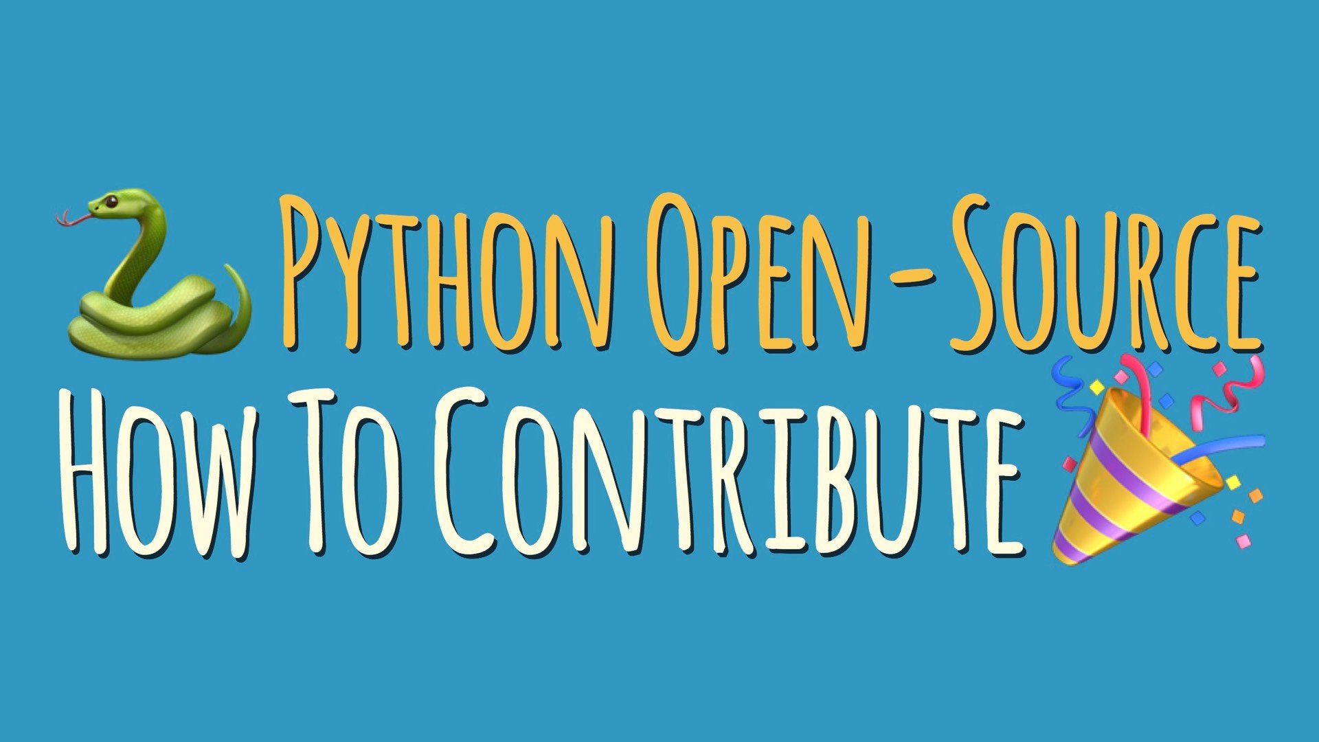 Contributing to Python Open-Source Projects
