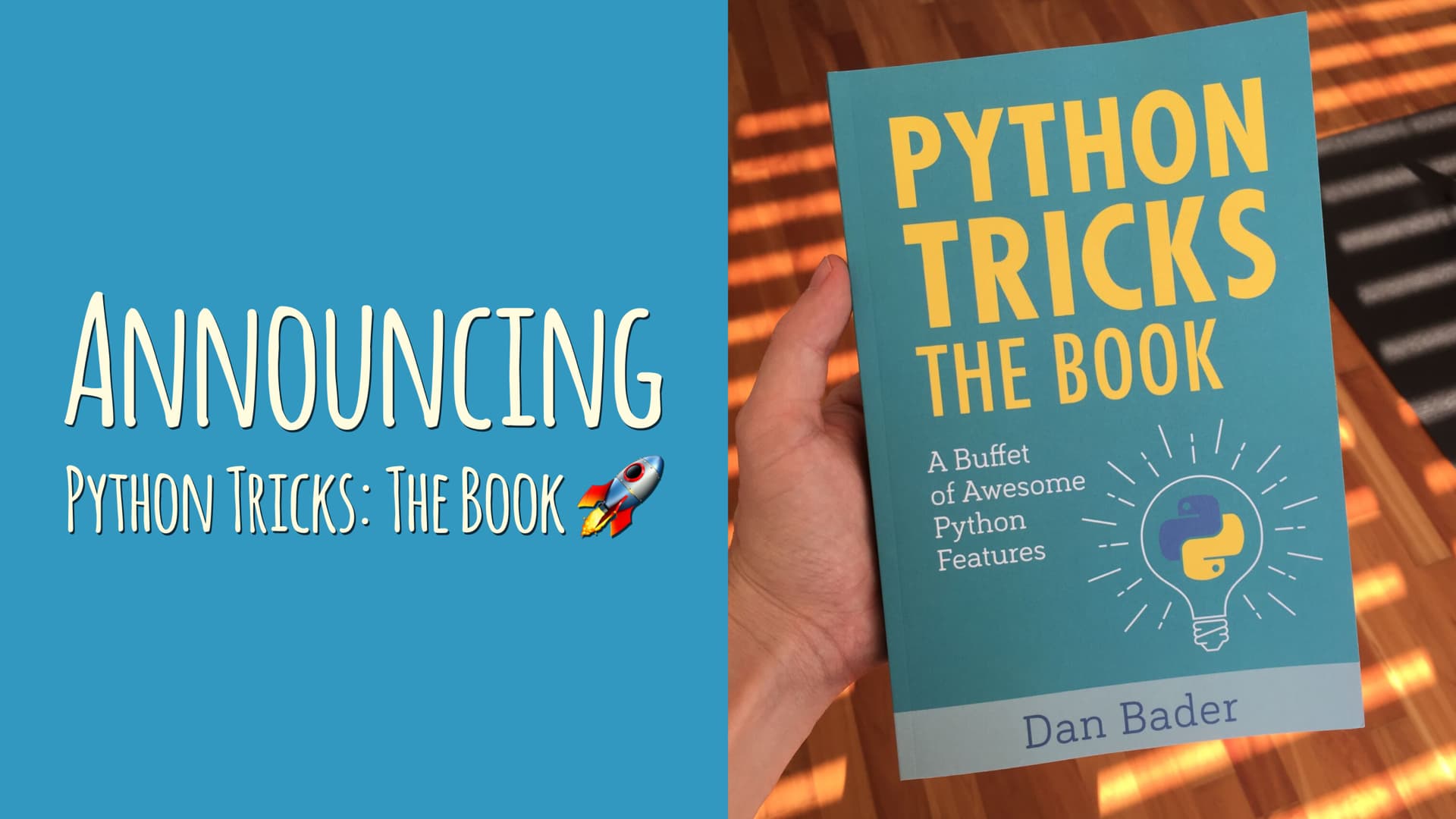 Announcing Python Tricks: The Book!