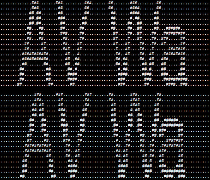 No kerning vs. kerning