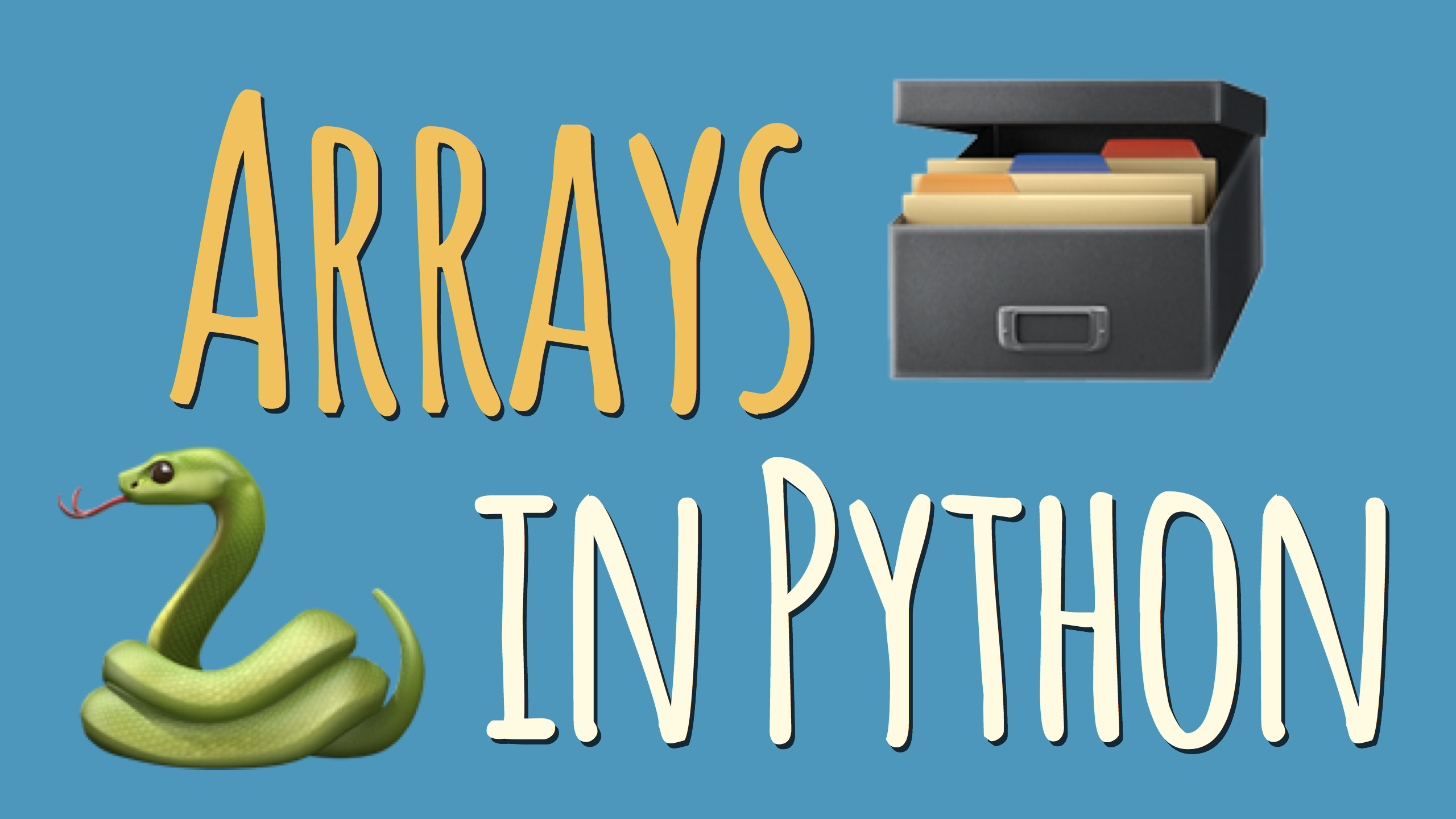 Python Arrays 