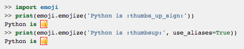 dbader.org - installing and uninstalling Python packages with pip - emoji on a python interpreter