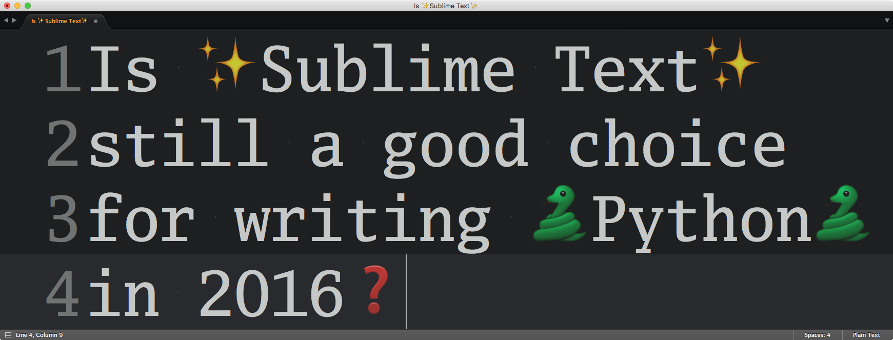 sublime text run python program daily